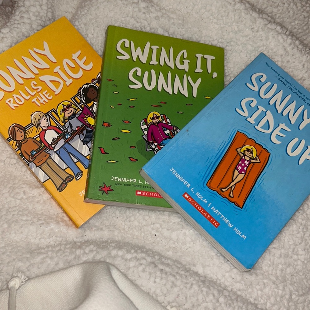 3 books of the SUNNY SIDE UP series